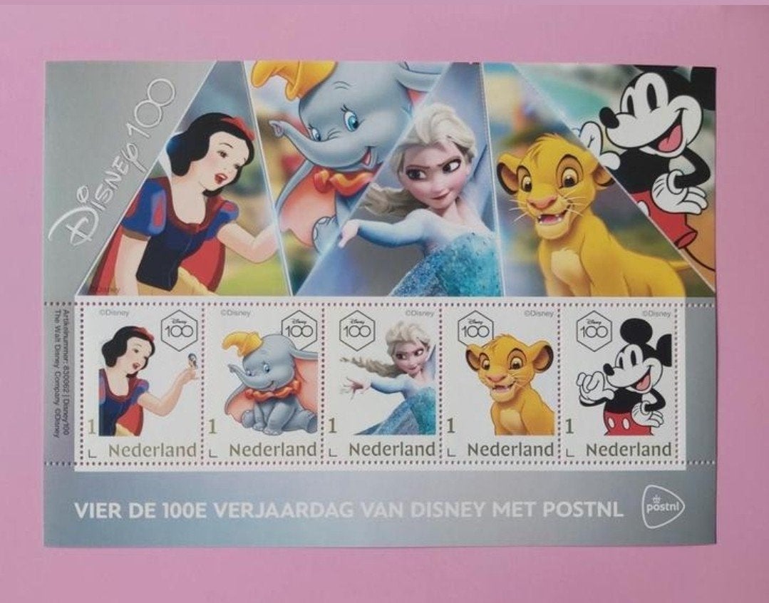 Disney postzegels, postfris blok
Frankee, Ophalen of Verzenden, Overige thema's
