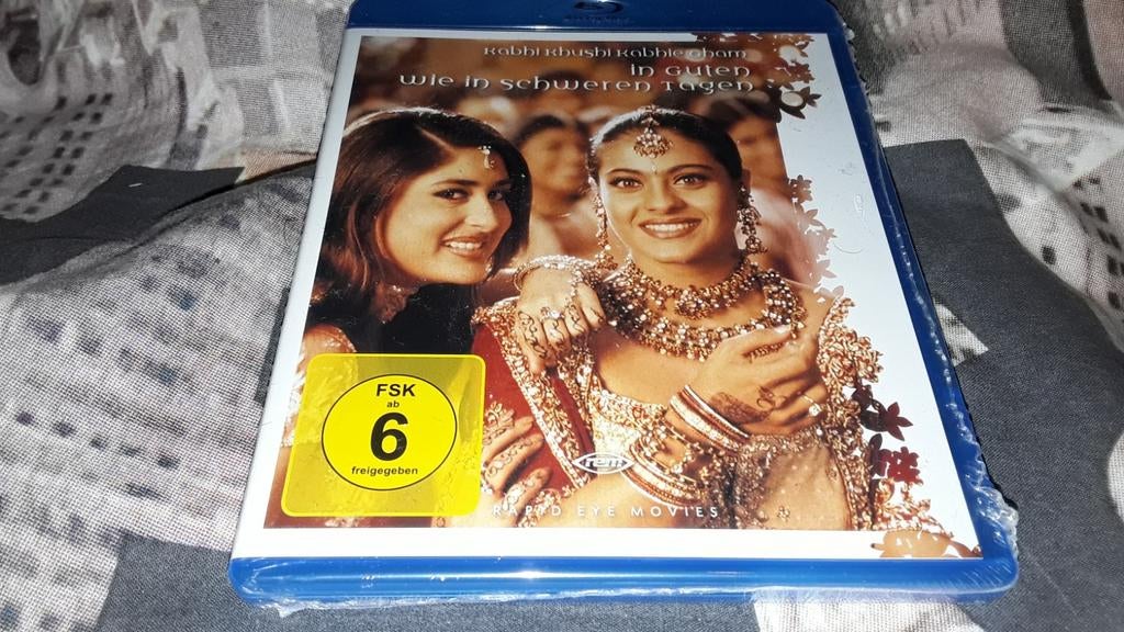 Shahrukh Khan. Kabhi Khushi Kabhie Gham. Blu Ray. Nieuw., Cd's en Dvd's, Ophalen of Verzenden, Nieuw in verpakking, Actie