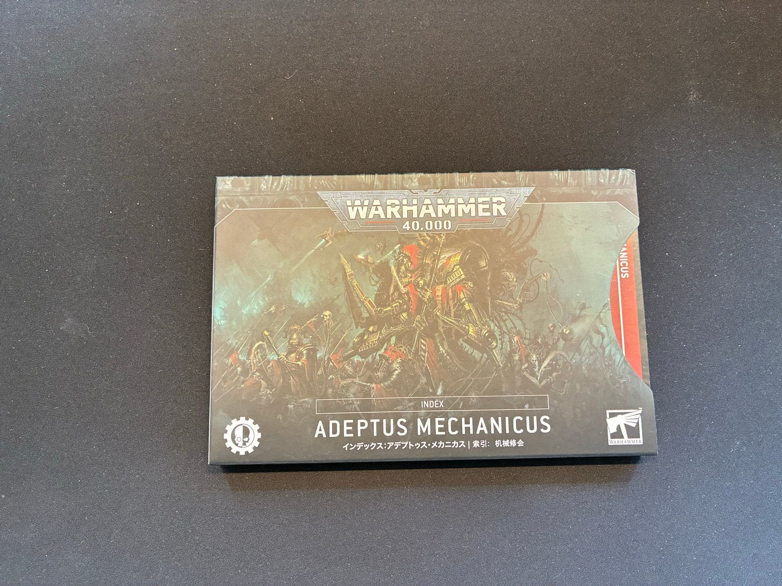 Warhammer 40.000 Adeptus Mechanicus Index Kaarten, Hobby en Vrije tijd, Wargaming, Ophalen of Verzenden, Zo goed als nieuw, Warhammer 40000