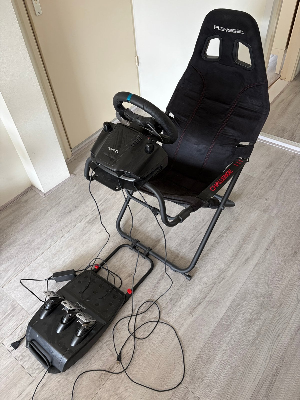 Playseat Challenge met Logitech G29 racestuur en pedalen, Ophalen, Overige merken, Gebruikt