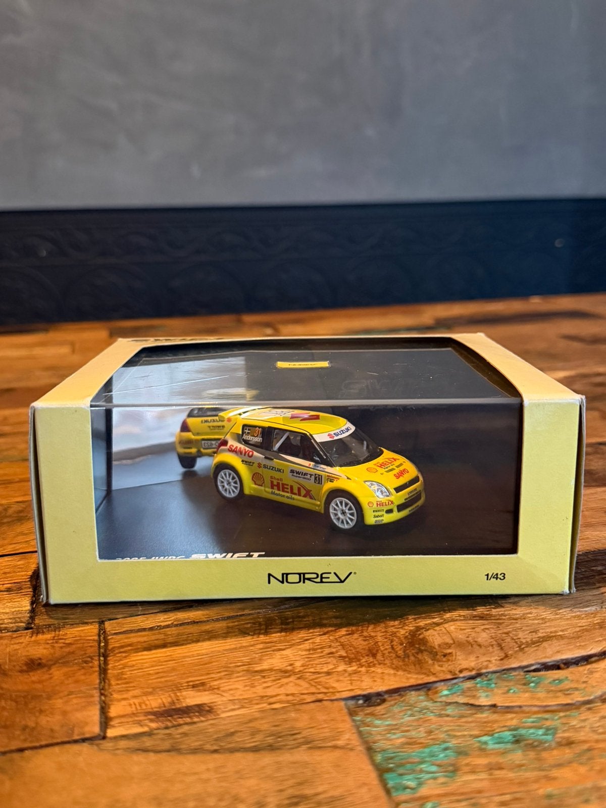Norev Suzuki Swift Super 1600 JWRC 2005 #31 Andersson – 1:43, Ophalen of Verzenden, Zo goed als nieuw, Auto, Norev