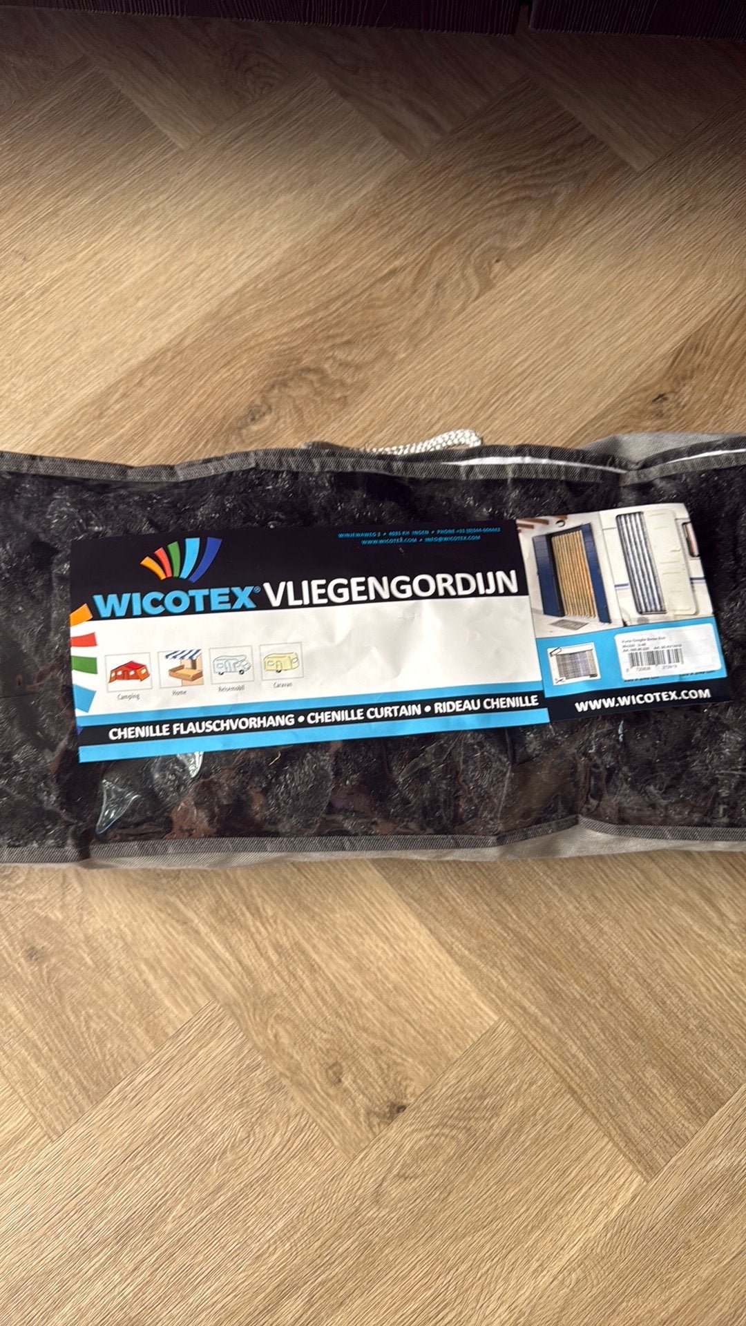 Gloednieuwe vliegengordijn, Ophalen, Overige merken, Zwart, Nieuw