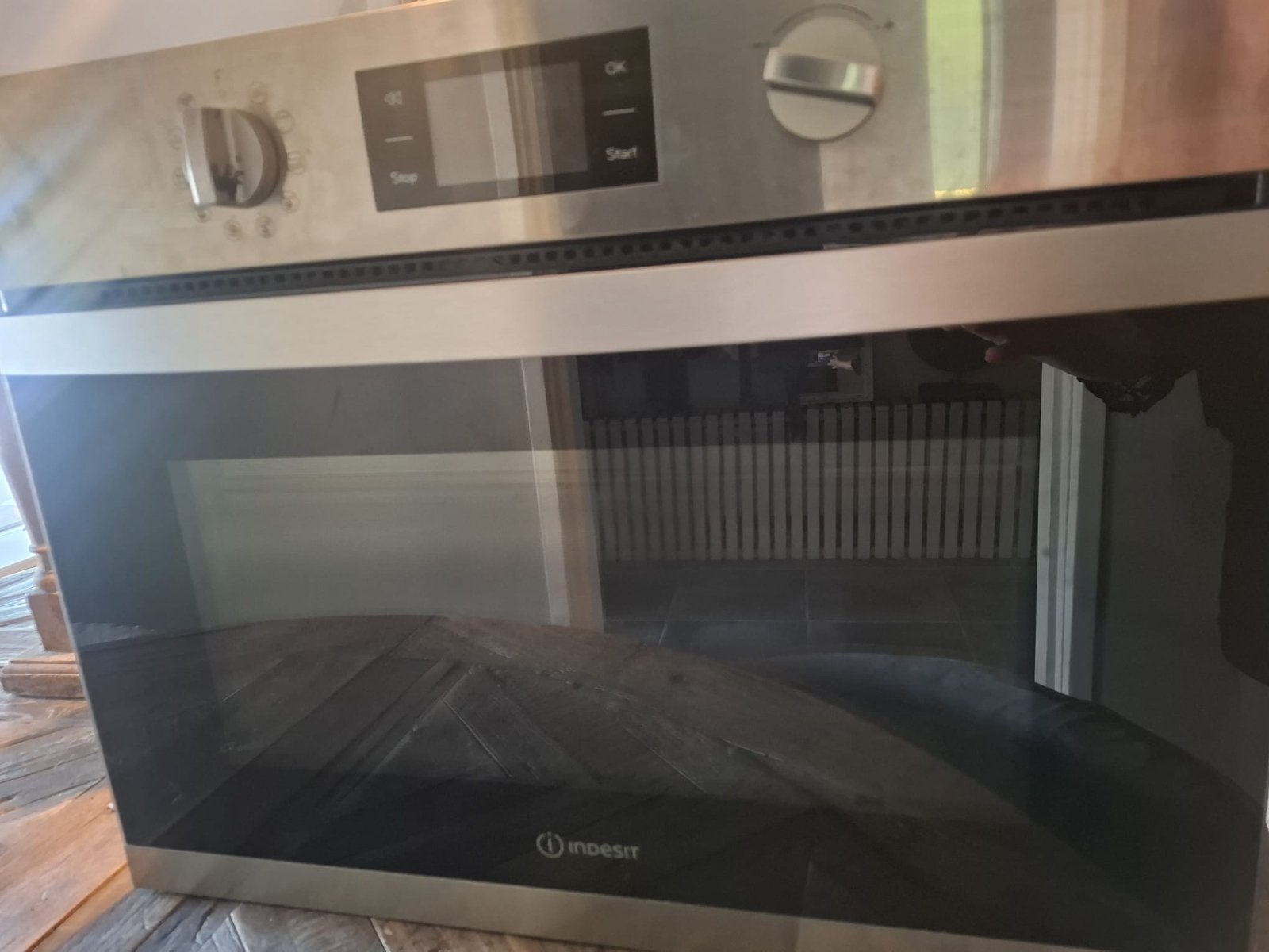 Indesit Inbouw Combi-oven, Witgoed en Apparatuur, Ophalen, 45 tot 50 cm, Hete lucht, Indesit