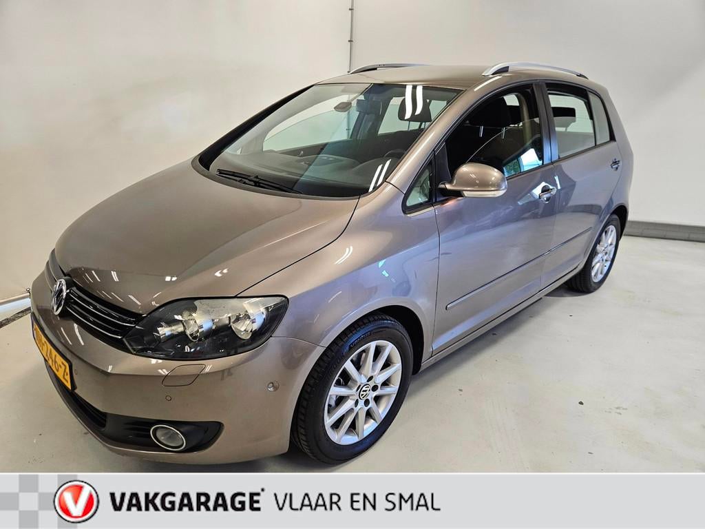Volkswagen Golf Plus 1.4 TSI Trendline Automaat alcantara st, Euro 5, Gebruikt, Zwart, Bruin