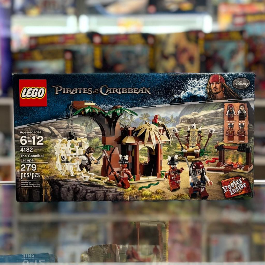 LEGO Pirates Of The Caribbean: The Cannibal Escape 4182, Ophalen of Verzenden, Zo goed als nieuw