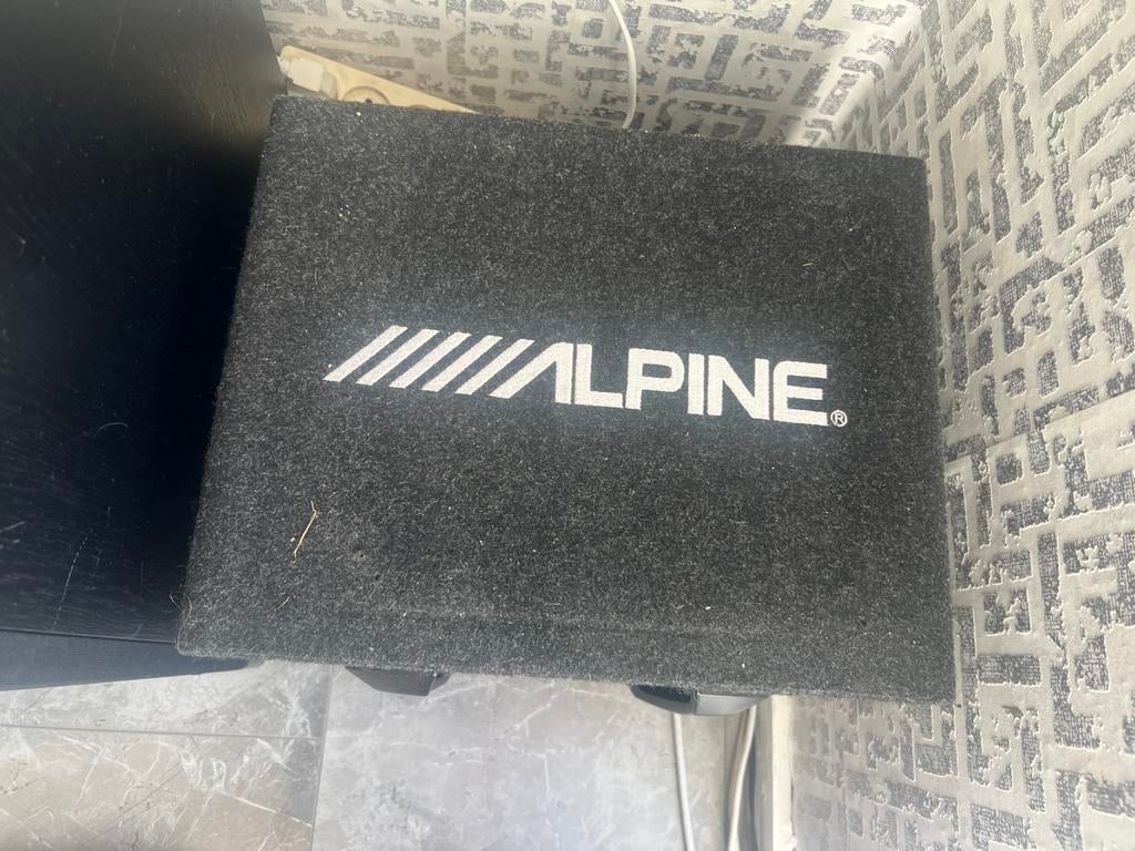 Alpine 12 Subwoorfer, Auto diversen, Autospeakers, Ophalen, Nieuw
