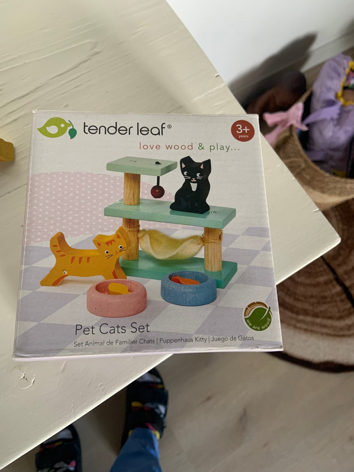 Tender leaf poezenhotel, Ophalen of Verzenden, Zo goed als nieuw