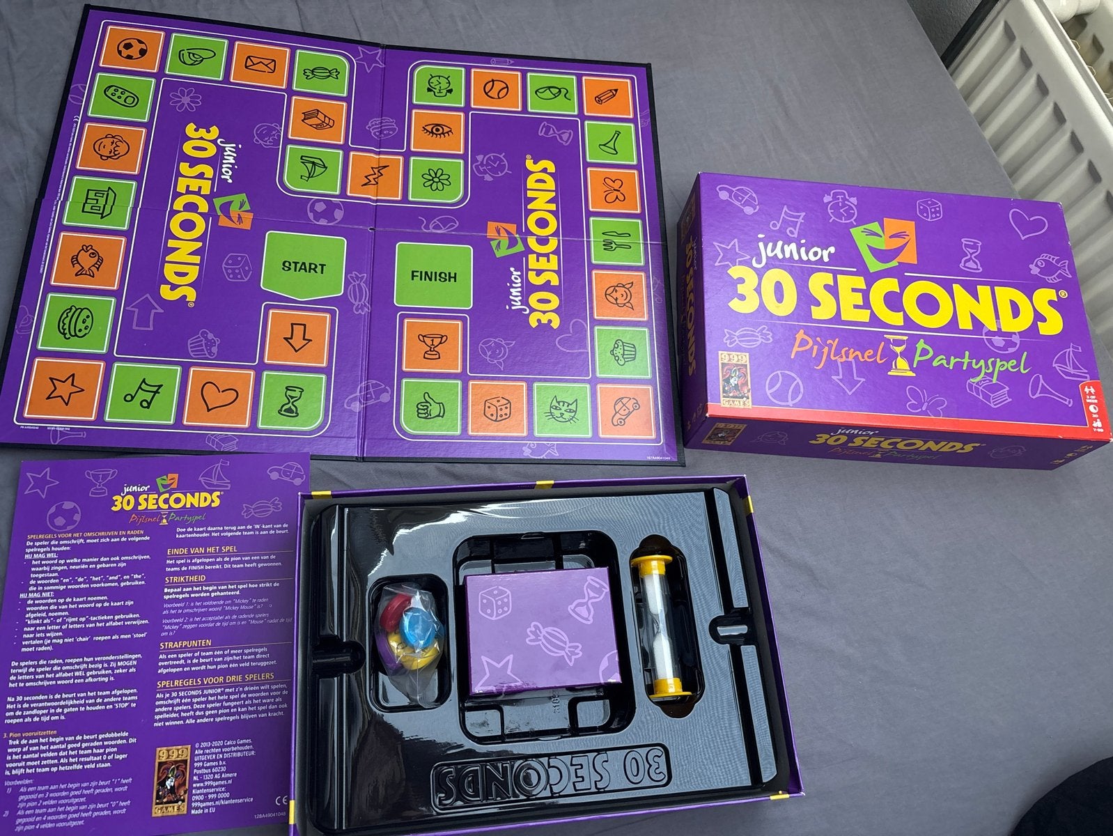 30 Seconds Junior Pijlsnel Partyspel - Zo goed als nieuw, Drie of vier spelers, Ophalen, Zo goed als nieuw