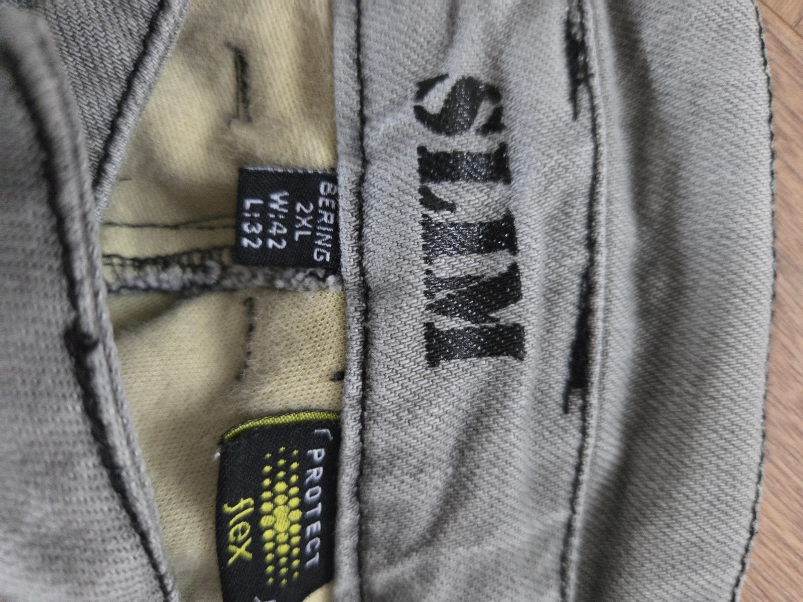 Bering Slim Motorjeans - Nieuw met labels, Nieuw, Ophalen of Verzenden, Bering, W40 - W42 (confectie 56/58)