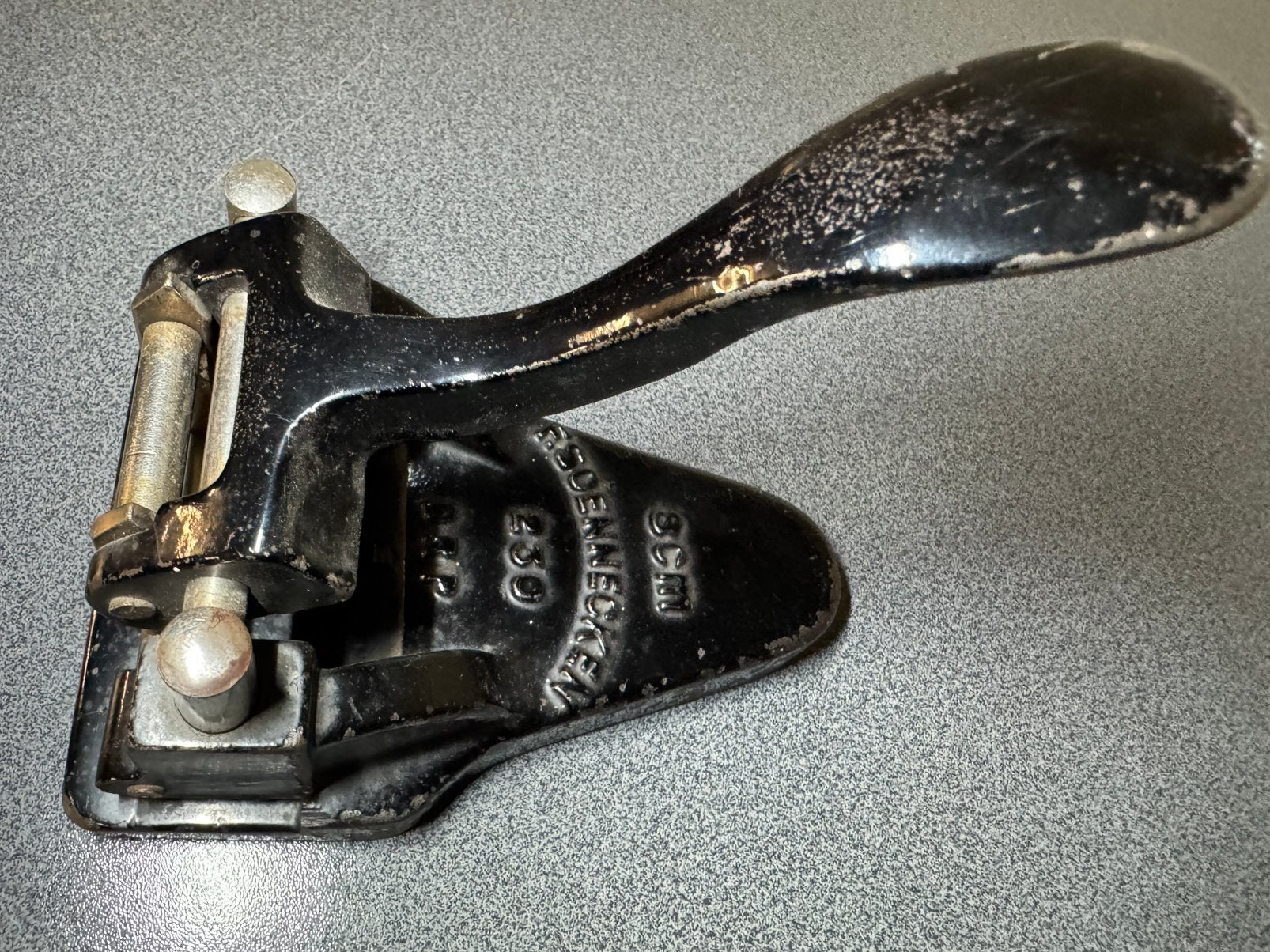 Prachtige Antieke Soennecken Perforator (Model 230) ca.1910, Antiek en Kunst, Ophalen of Verzenden