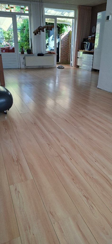 Laminaat vloer, Ophalen, Gebruikt, 50 tot 150 cm, 10 m² of meer