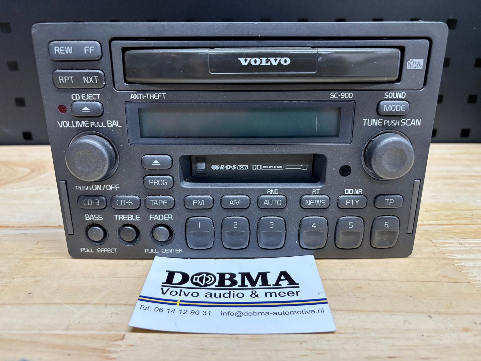Volvo SC-900 radio volledig werkend, Ophalen, Gebruikt, Volvo, X