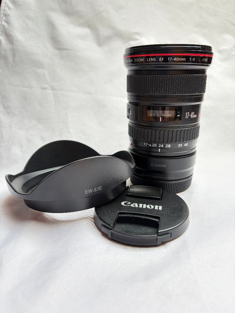 Canon EF 17-40mm f/4L USM lens, Audio, Tv en Foto, Fotografie | Lenzen en Objectieven, Gebruikt, Groothoeklens, Canon, Canon EF