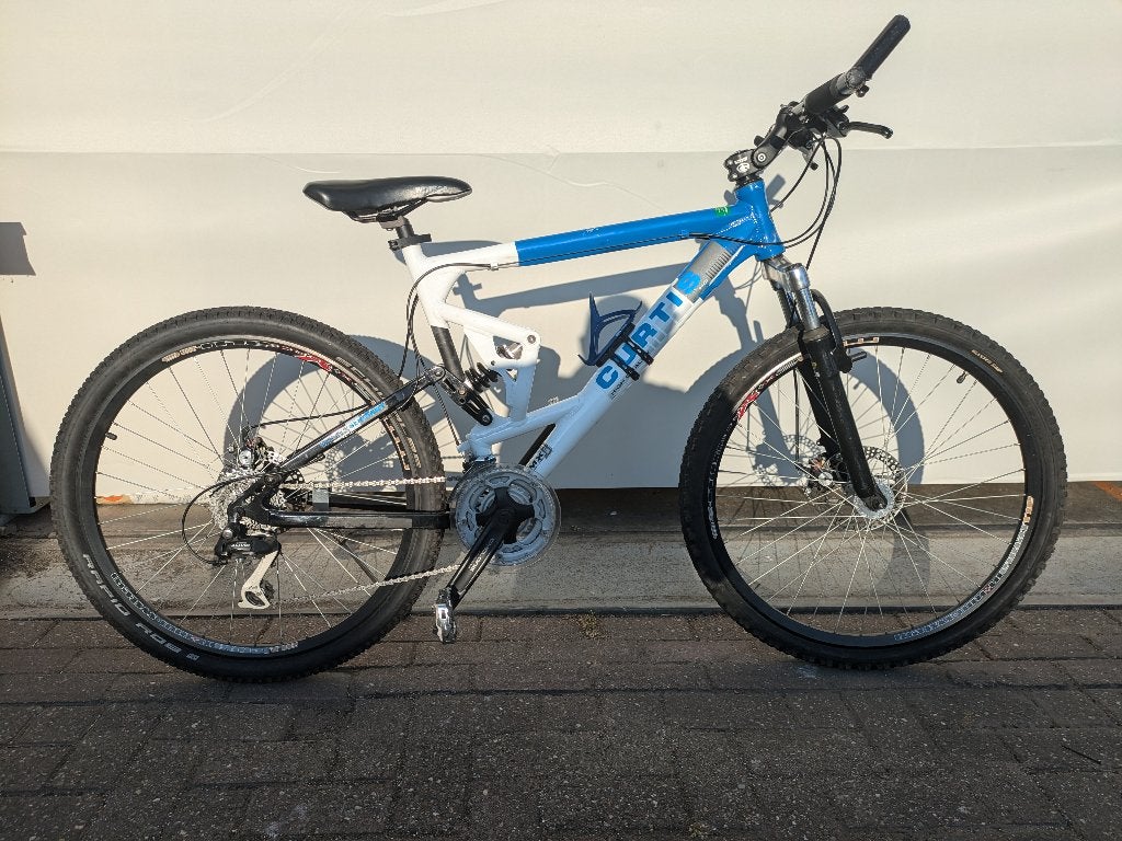 26 inch Curtis HQ met 24 versnellingen en schijfremmen, Fietsen en Brommers, Fietsen | Mountainbikes en ATB, Gebruikt, Hardtail