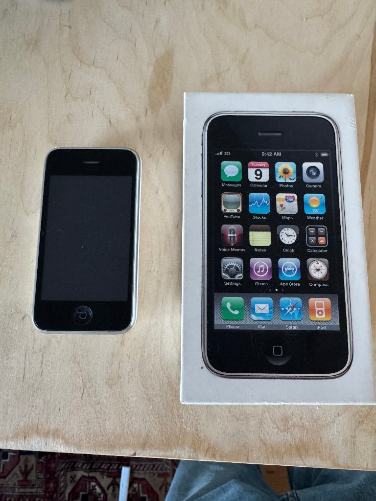 Apple iPhone 3GS met doos, Telecommunicatie, Mobiele telefoons | Apple iPhone, Ophalen of Verzenden, 64 GB