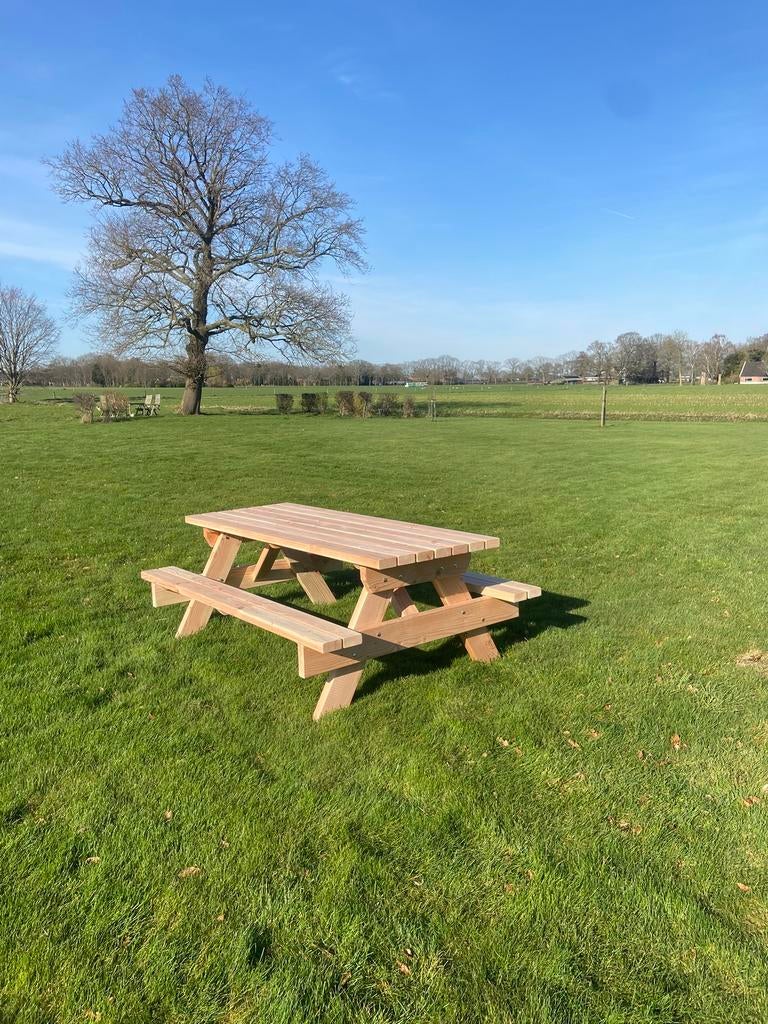 Aanbieding douglas picknicktafel, Tuin en Terras, Ophalen, Nieuw, Rechthoekig, Hout