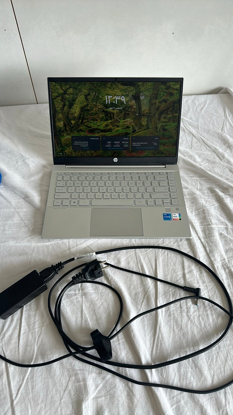 HP Pavilion Laptop 14-dv0xxx - i5-1135G7, 8GB RAM, 512GB SSD, 2 tot 3 Ghz, Qwerty, 8 GB, 14 inch
