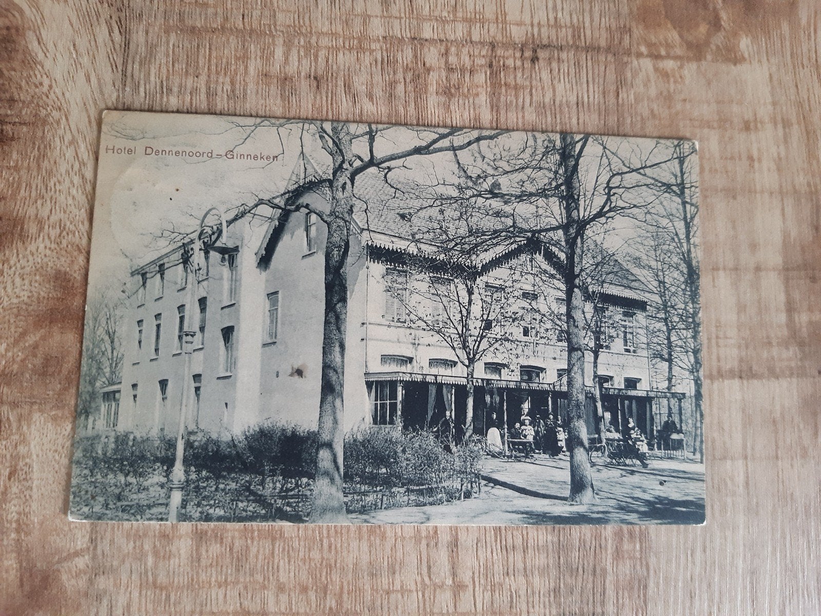 Ansichtkaart Hotel Dennenoord Ginneken 1909, Ophalen of Verzenden