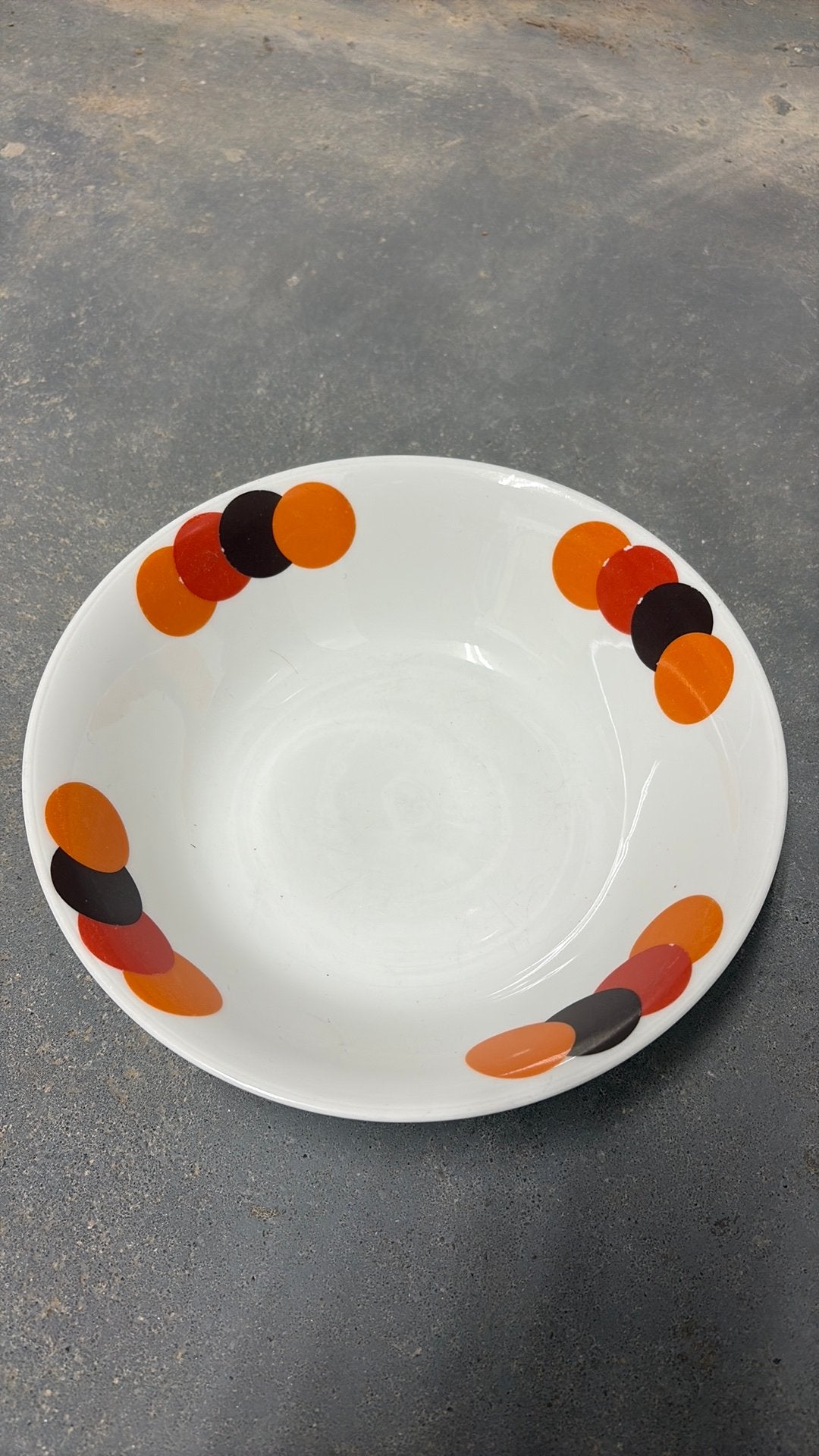 Vintage seventies schaal, Antiek en Kunst, Ophalen