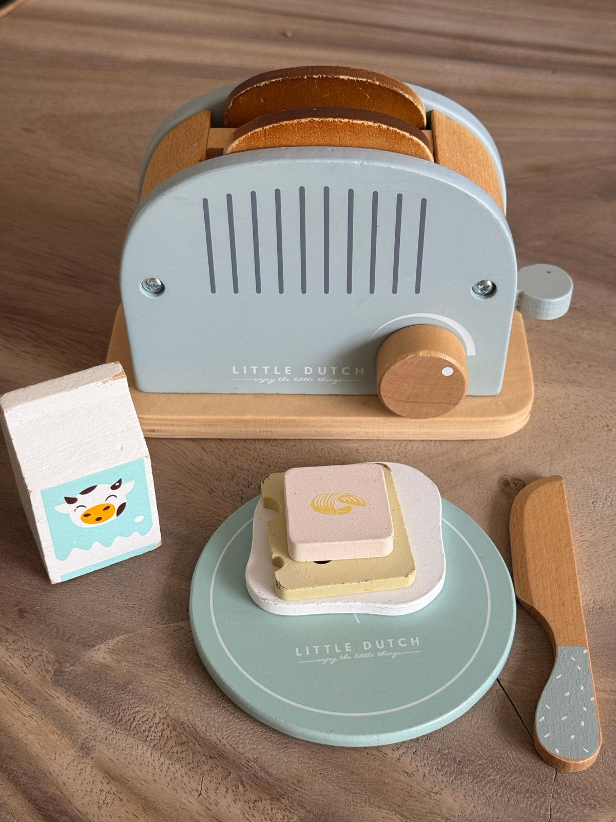 Houten kinderuitzet! Little Dutch broodrooster en nog meer!, Kinderen en Baby's, Ophalen, Gebruikt, Jongen of Meisje