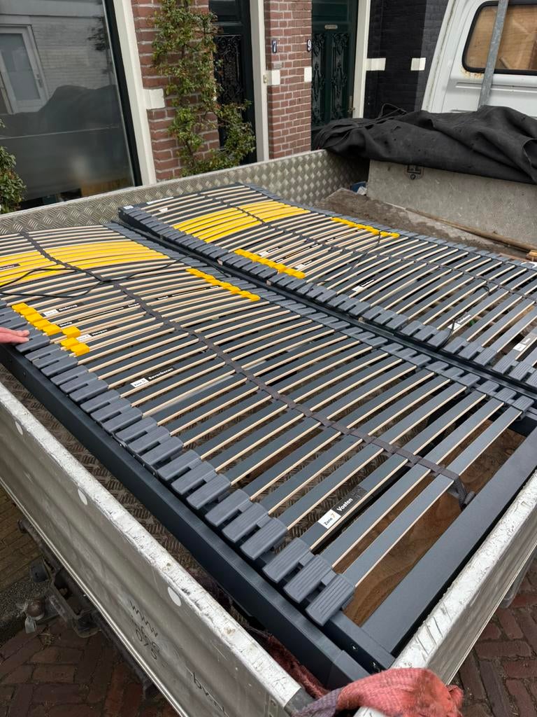 LATTENBODEM BOSSFLEX 600 EL 080X200, Ophalen of Verzenden, Zo goed als nieuw, Eenpersoons, 90 cm