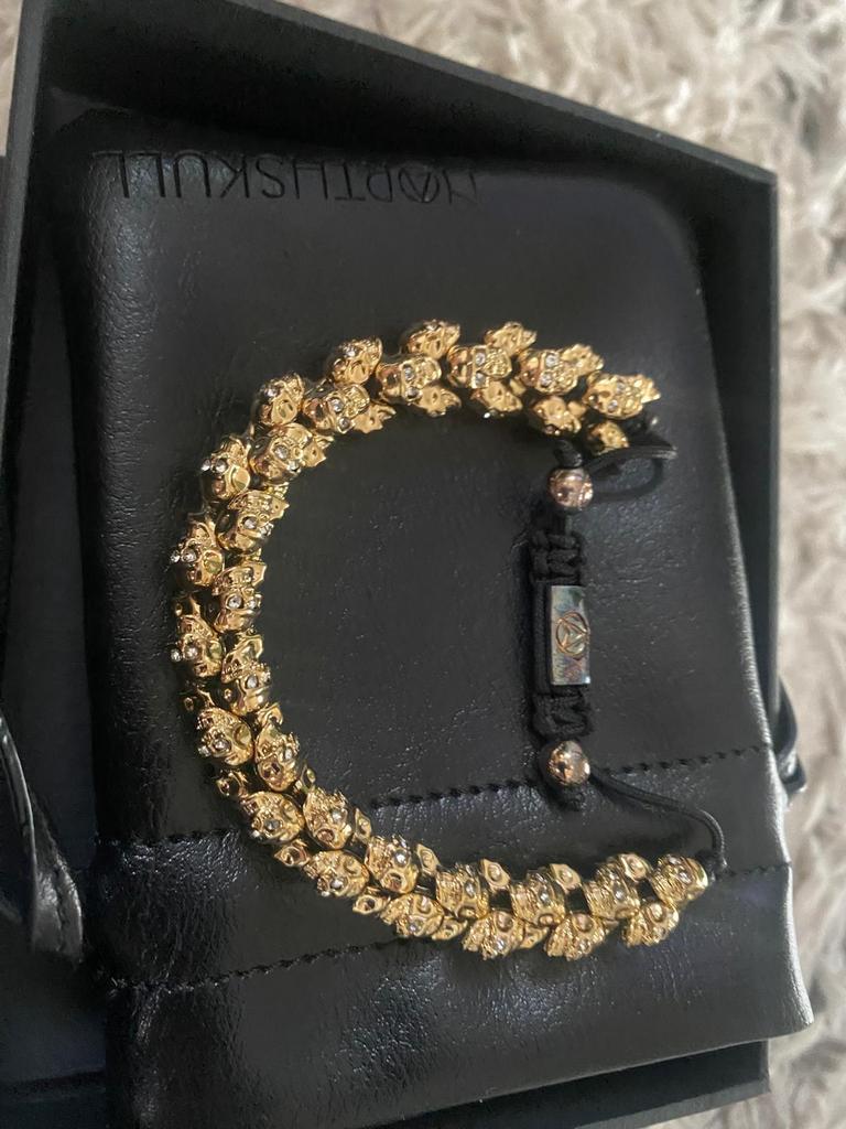 3 “northskull” armbanden (nieuwe en ongebruikt), Ophalen of Verzenden, Nieuw, Goud