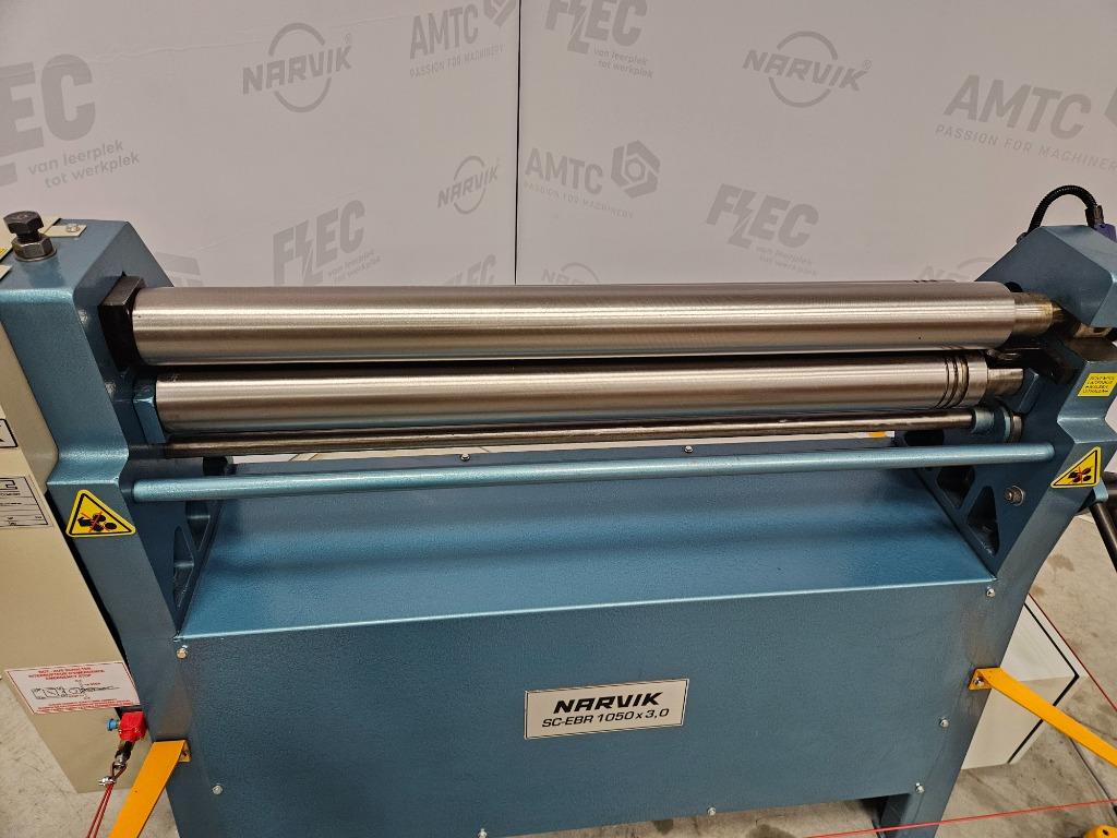 Zo goed als nieuwe Narvik SC EBR 1050 - 3,0 Rollenwals, Ophalen