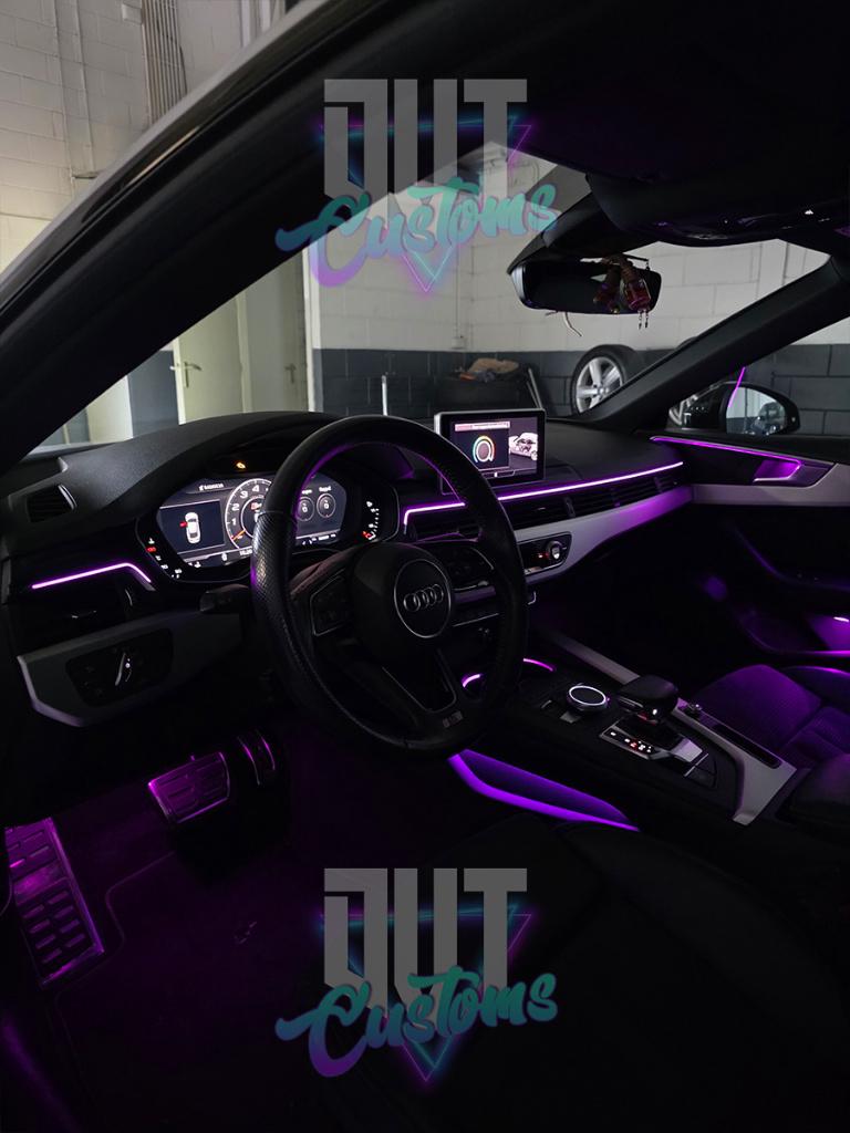 Audi A4 B9 B9.5 Sfeerverlichting Ambient Light Inbouw, Auto-onderdelen, Verlichting, Ophalen, Nieuw, Audi