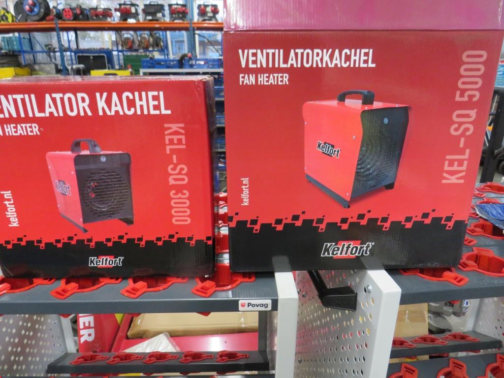 kelfort elektrische kachels 2 types op voorraad 220v of 380v, 30 tot 80 cm, Ophalen of Verzenden, Kelfort, Kelfort.com
