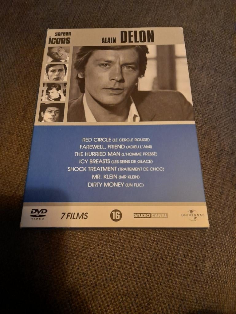 Alain Delon - Screen Icons Boxset (7 Films), Cd's en Dvd's, Ophalen of Verzenden