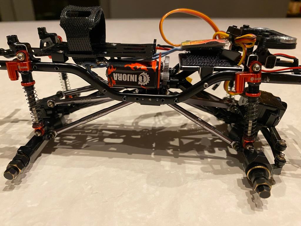 Injora ESC Modelbouw Regelaar + SCX24 Onderdelen, Overige merken, Gebruikt, Auto, 1:32 tot 1:50