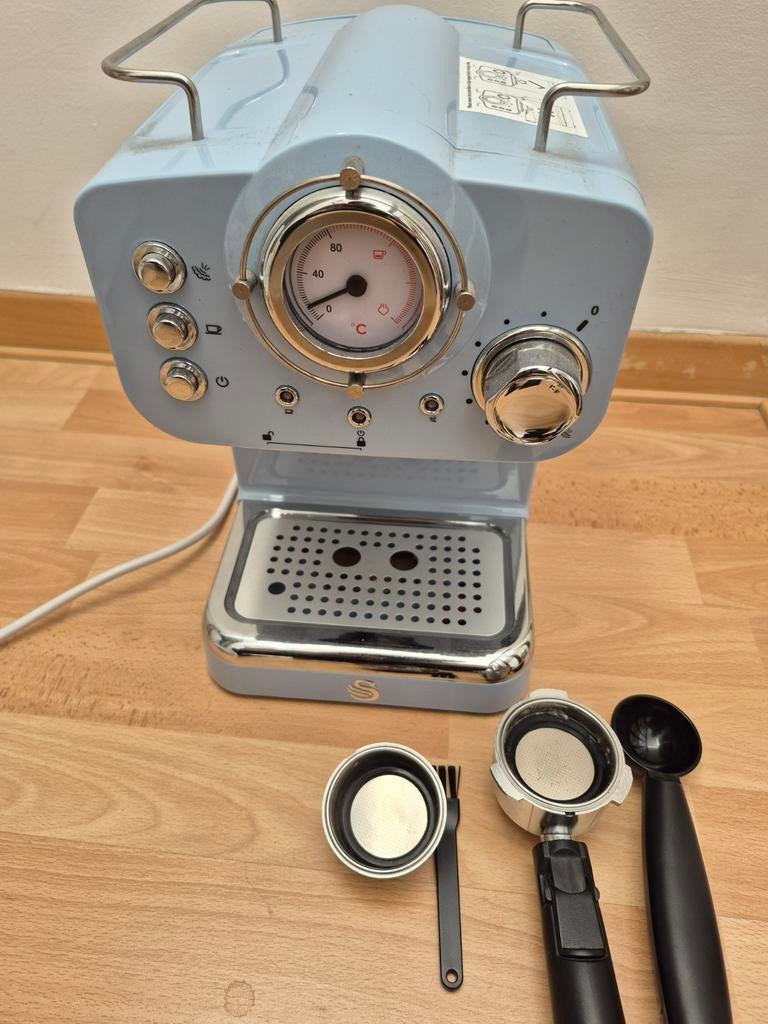 Swan Retro Koffiezetapparaat - Goede Staat, Witgoed en Apparatuur, Koffiezetapparaten, Gebruikt, Gemalen koffie, Koffiemachine