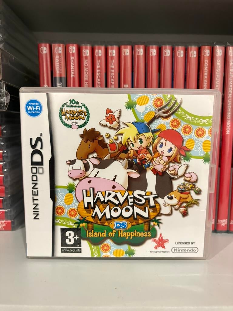 Harvest Moon - Island Of Happiness (DS), Spelcomputers en Games, Games | Nintendo DS, 1 speler, Ophalen of Verzenden, Zo goed als nieuw