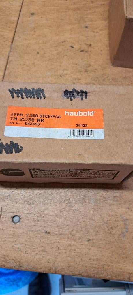 T Nagels haubold, Ophalen of Verzenden, Nieuw, Minder dan 50 mm