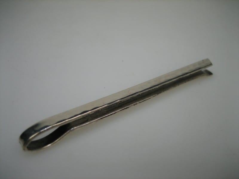 Antieke Zilveren Das klem ca.1880, Verzenden, Zilver