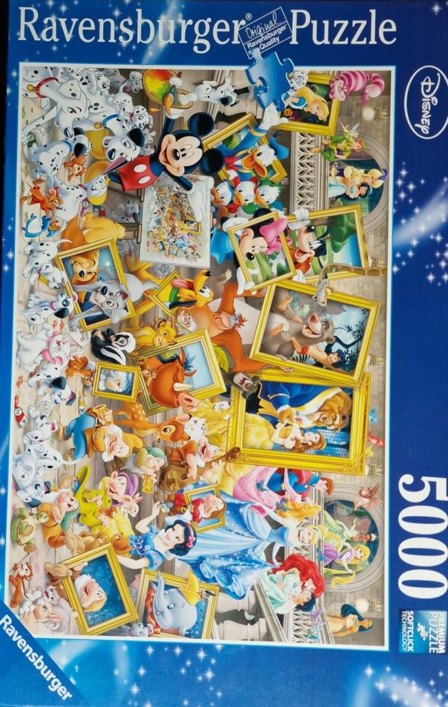 Ravensburger Disney Puzzel 5000 stukjes - Compleet!, Ophalen of Verzenden, Meer dan 1500 stukjes, Zo goed als nieuw, Legpuzzel