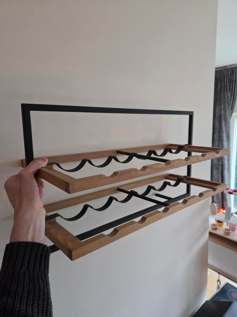 dbodhi Winemate Type C Wijnrek, 5 tot 15 flessen, Nieuw, Ophalen of Verzenden, Minder dan 50 cm