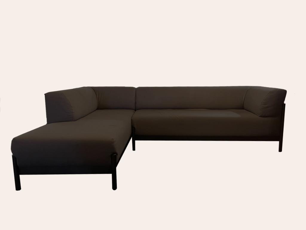 Fest Aku Bank – Antraciet Stof | Studio FEST, Huis en Inrichting, Ophalen, 250 tot 300 cm, Design, Hoekbank