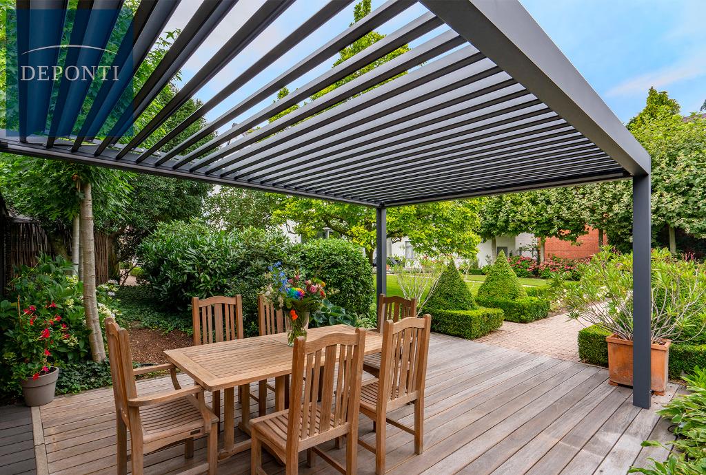 Elektr. lamellen overkapping 500x300 cm € 9995 euro, Tuin en Terras, Overkappingen, Ketelmeerstraat 152, Info@overkappingplaza.nl