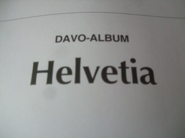 Davo Luxe bladen Zwitserland 2000-2009, Ophalen of Verzenden, Verzamelalbum