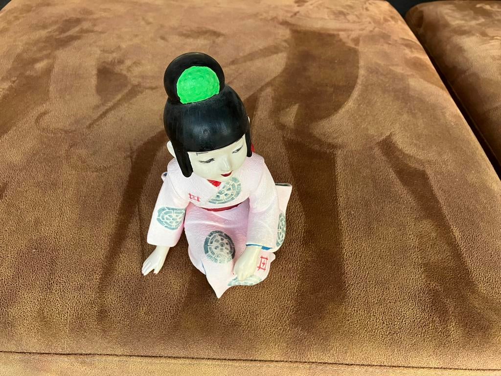 Geisha beeldje, Ophalen of Verzenden, Zo goed als nieuw, Poppenhuis