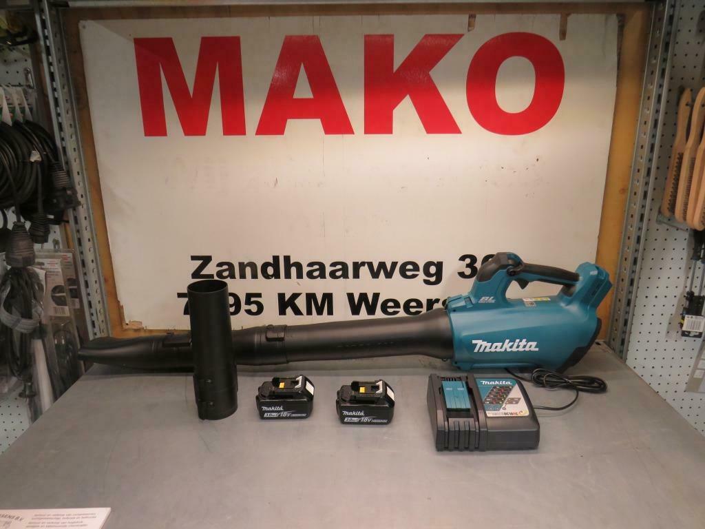 Makita DUB184 18V Li-Ion accu bladblazer met accus en lader, Makita, Nieuw, Zandhaarweg, Ophalen of Verzenden