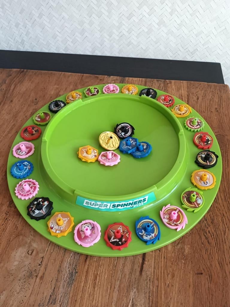 Sonic Super Spinners Plus met Gouden Limited Edition!, Plus, Ophalen of Verzenden