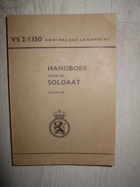 handboek voor de soldaat, Ophalen of Verzenden, Tweede Wereldoorlog, Gelezen, Landmacht