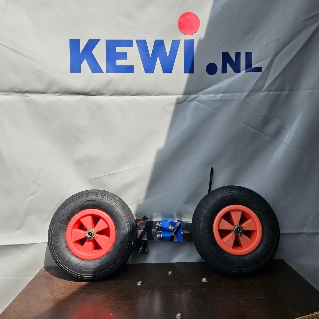 STRANDWIELEN MET RVS MOTAGEBEUGEL  € 149,- KEWI ROTTERDAM, Ophalen, Zo goed als nieuw, Overige typen