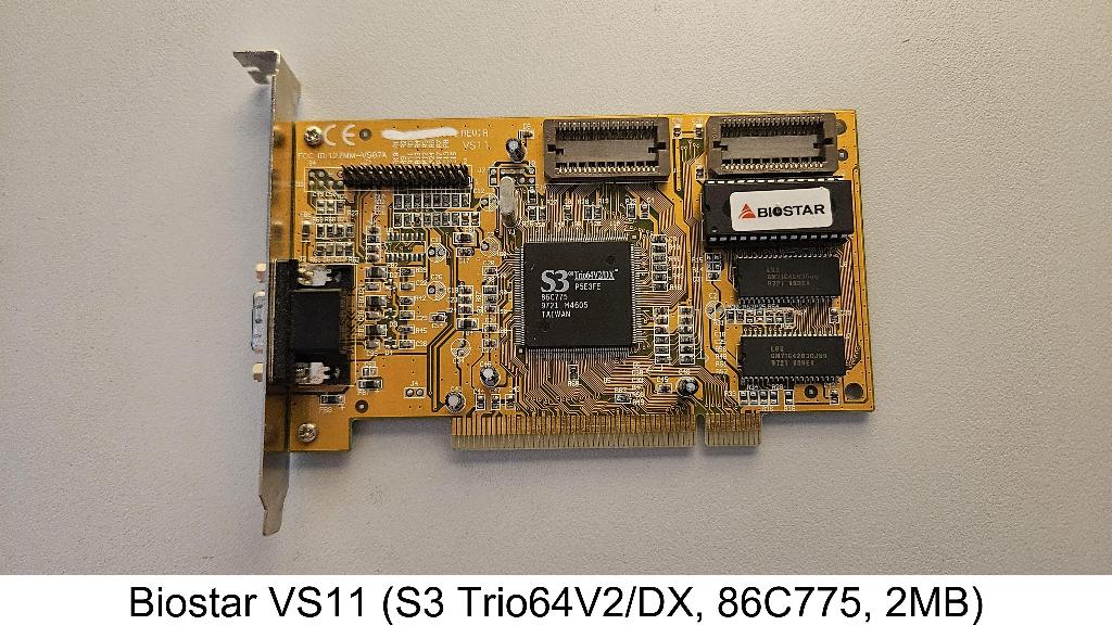 Vintage PCI VGA Cards (video kaarten), Ophalen of Verzenden, Diverse