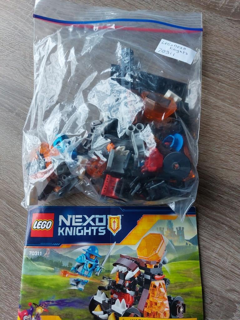 Lego Nexo Knights 70311 - Compleet met boekje, Ophalen of Verzenden, Gebruikt, Complete set, Lego