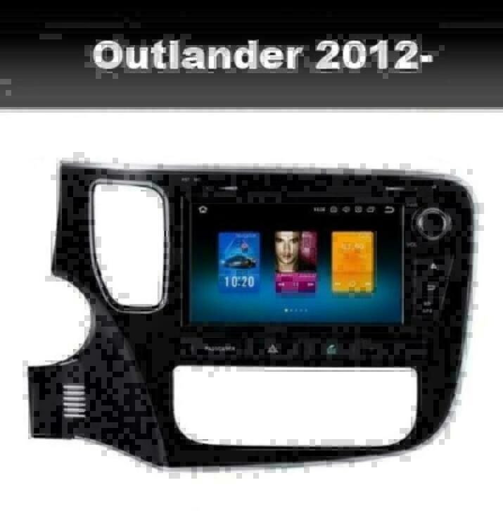 Mitsubishi Outlander radio navigatie android 9.0 dab+ PHEV, Auto diversen, Autoradio's, Ophalen of Verzenden, Nieuw