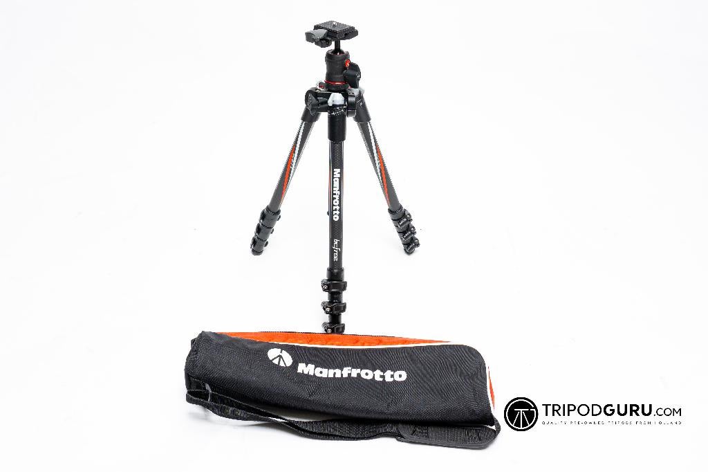 Manfrotto Befree MKBFRC-4BH Carbon reisstatief, Audio, Tv en Foto, Fotografie | Statieven en Balhoofden, Gebruikt, Driepoot, Minder dan 150 cm
