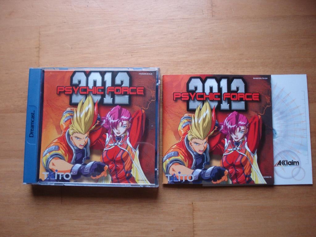 psychic force 2012 sega dreamcast, 1 speler, Racen en Vliegen, Ophalen of Verzenden, Zo goed als nieuw